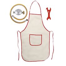 Kit Vitagaz 1m + clé + détendeur + tablier Butane